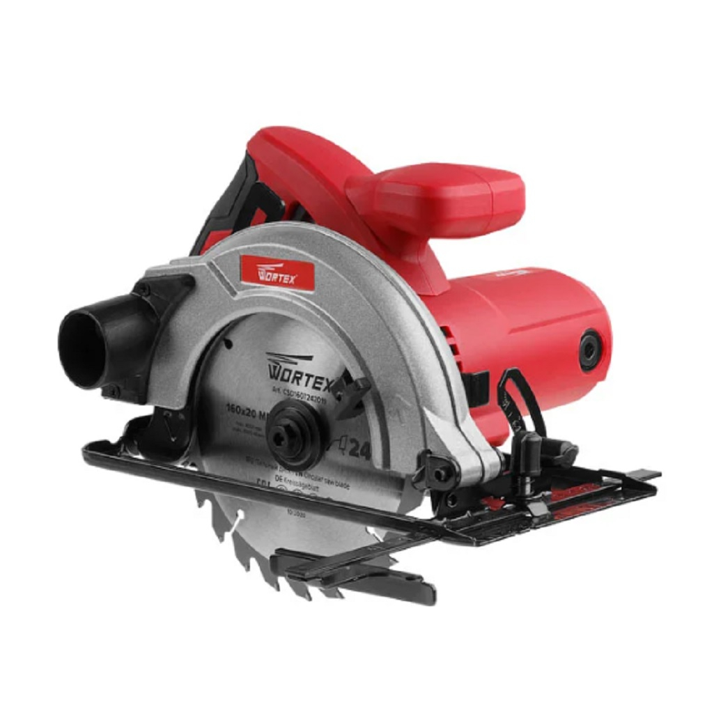 Пила циркулярная Wortex CS 1612 Для работы с деревом, D диска - 160 мм, 1200 Вт