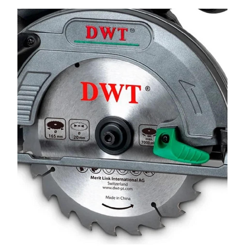 Пила аккумуляторная дисковая DWT AHKP-20-165 DN-4 BMC для продольного и поперечного реза