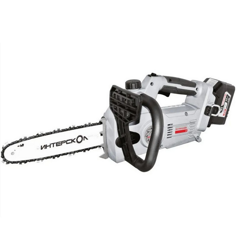 Пила цепная Интерскол ПЦА-10/18В аккумуляторная, 1 акк.4Ah и з.у. в комплекте