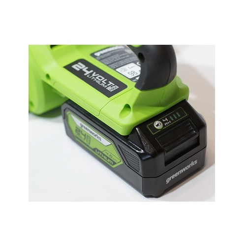 Пила цепная аккумуляторная Greenworks G24CS25K4 24 В 1акк 4.0 Ah+з.у.
