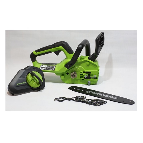 Пила цепная аккумуляторная Greenworks G24CS25K4 24 В 1акк 4.0 Ah+з.у.
