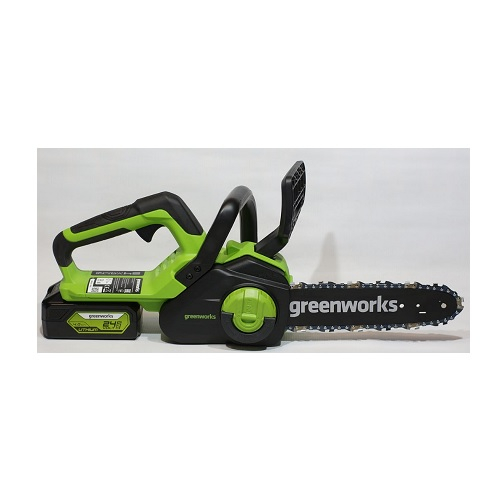 Пила цепная аккумуляторная Greenworks G24CS25K4 24 В 1акк 4.0 Ah+з.у.