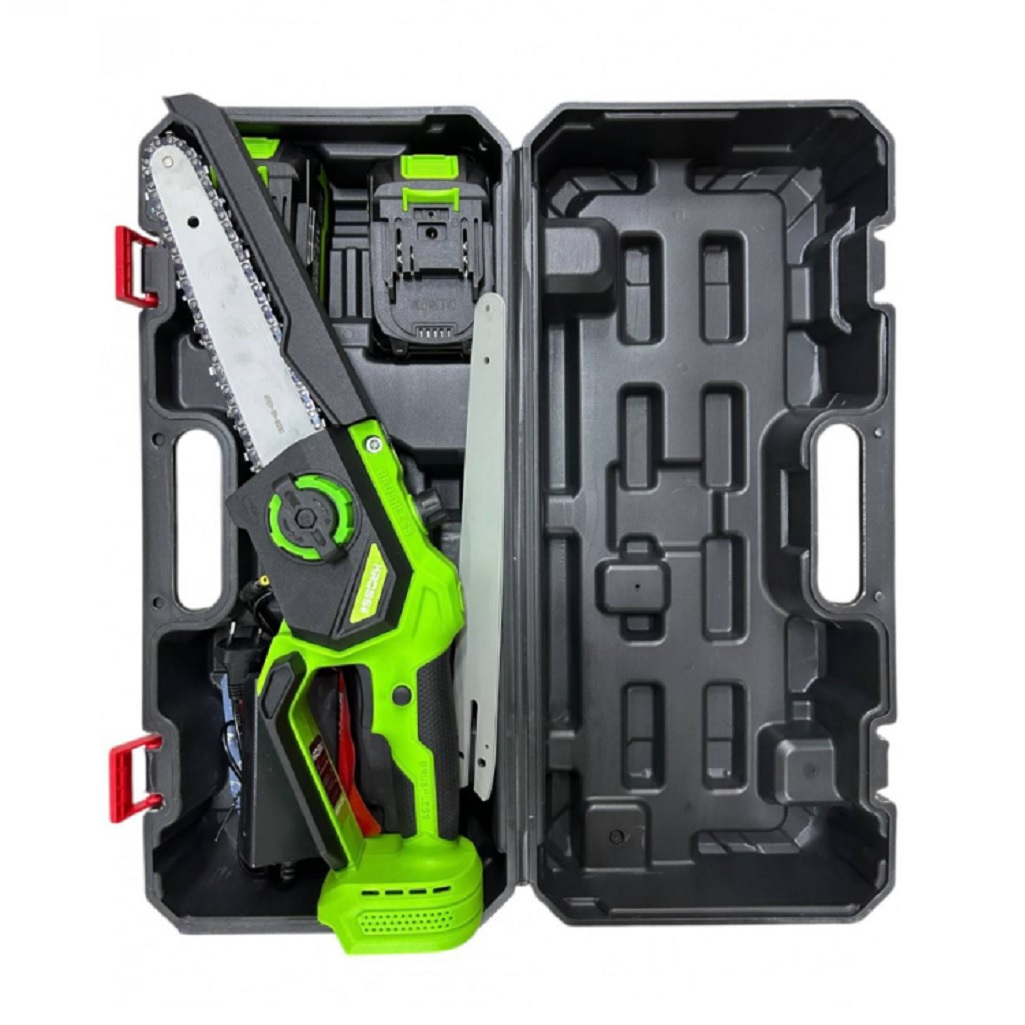 Пила аккумуляторная Kross KLi-8EC 21V-8-10 Green Prof, 2 акк. х 4,0Ah+з.у.