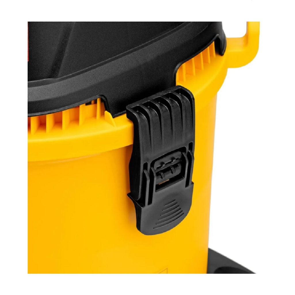 Пылесос строительный Denzel RVC20 28202, для сухой и влажной уборки, 20 л, 1.4 кВт