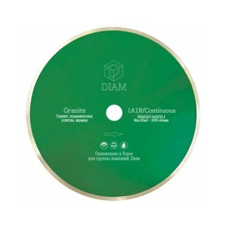 Диск алмазный Diam Granite 300х2.0х32, 25.4 мм 000244 (уценка)