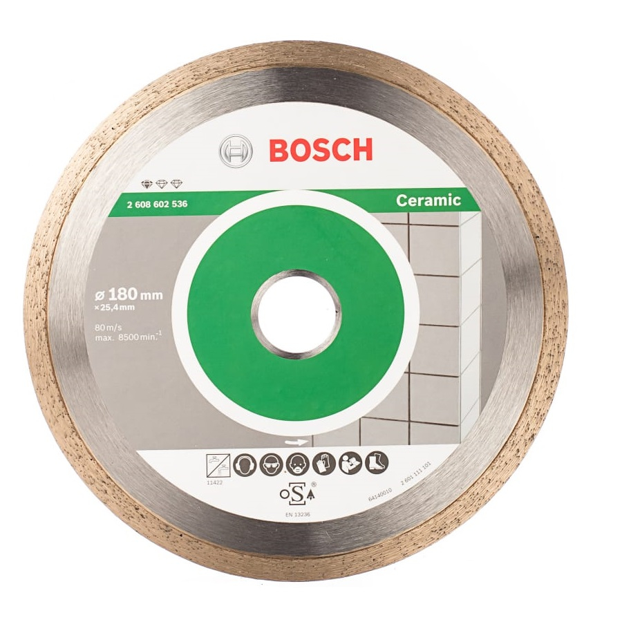 Диск алмазный Bosch BF Ceramic 180х2.2х25.4 мм 2608602635