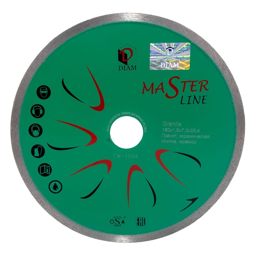 Диск алмазный DIAM Granite 180х1.6х25.4 мм 000241