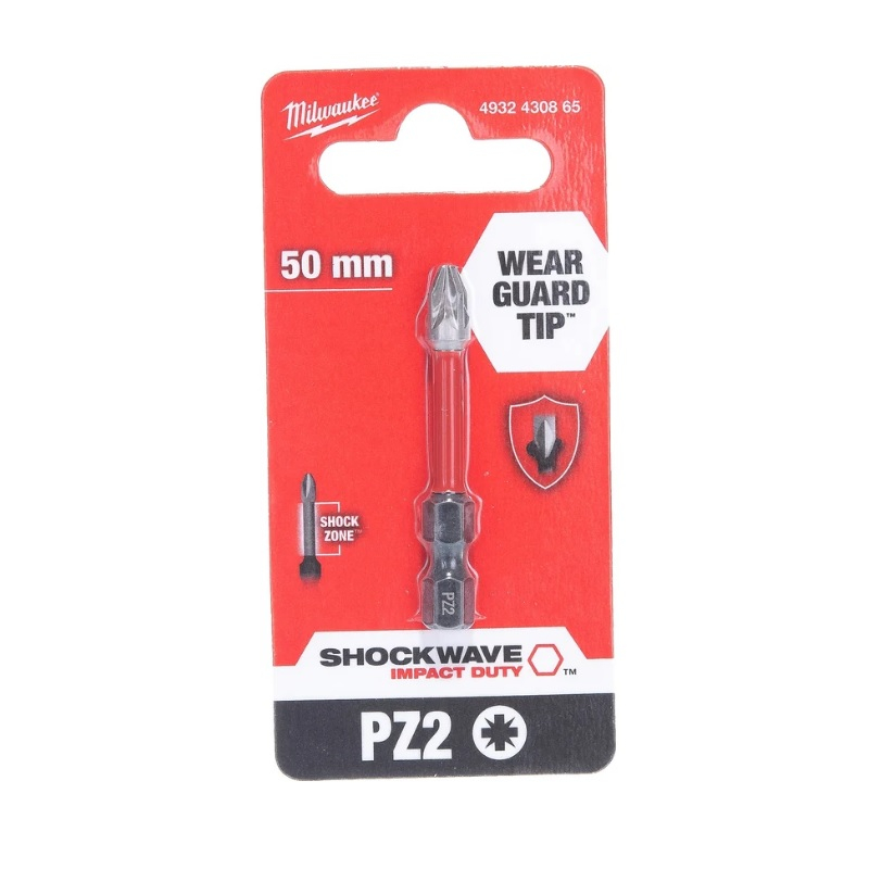 Бита Milwaukee Shockwave PZ2х50 мм