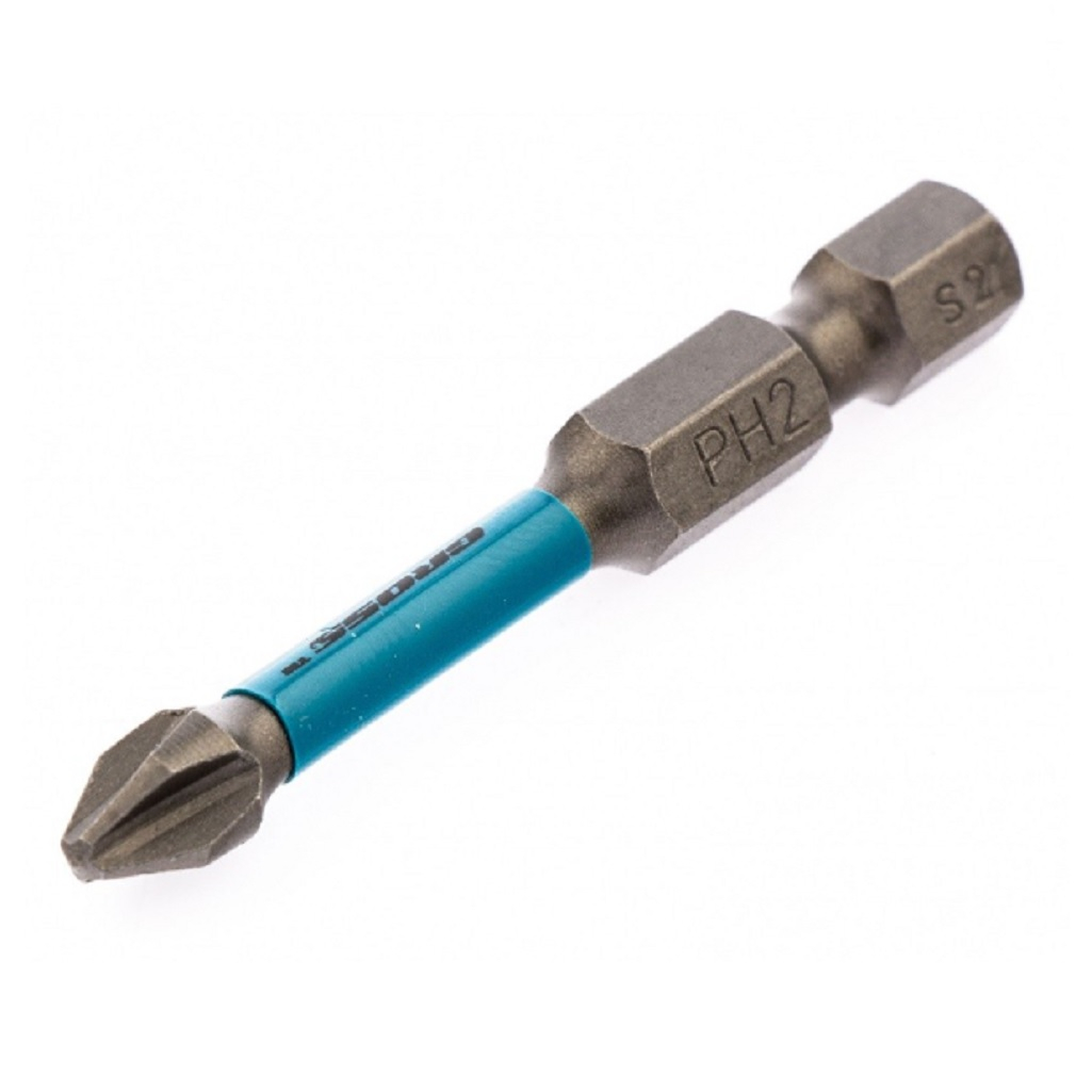 Бита ударная Gross PH2 х 50 мм 11493 10 шт. в упаковке, Для шуруповерта