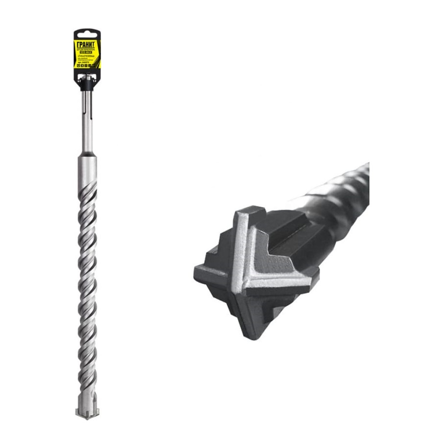 Бур Гранит SDS-MAX 40х570/450 мм Quadro-X 840570