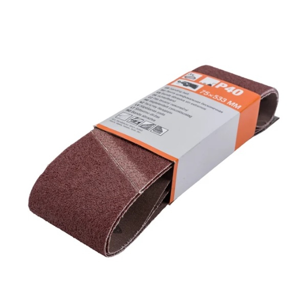 Лента шлифовальная 75х533 мм Р40 Gepard GP5009-40 3 шт