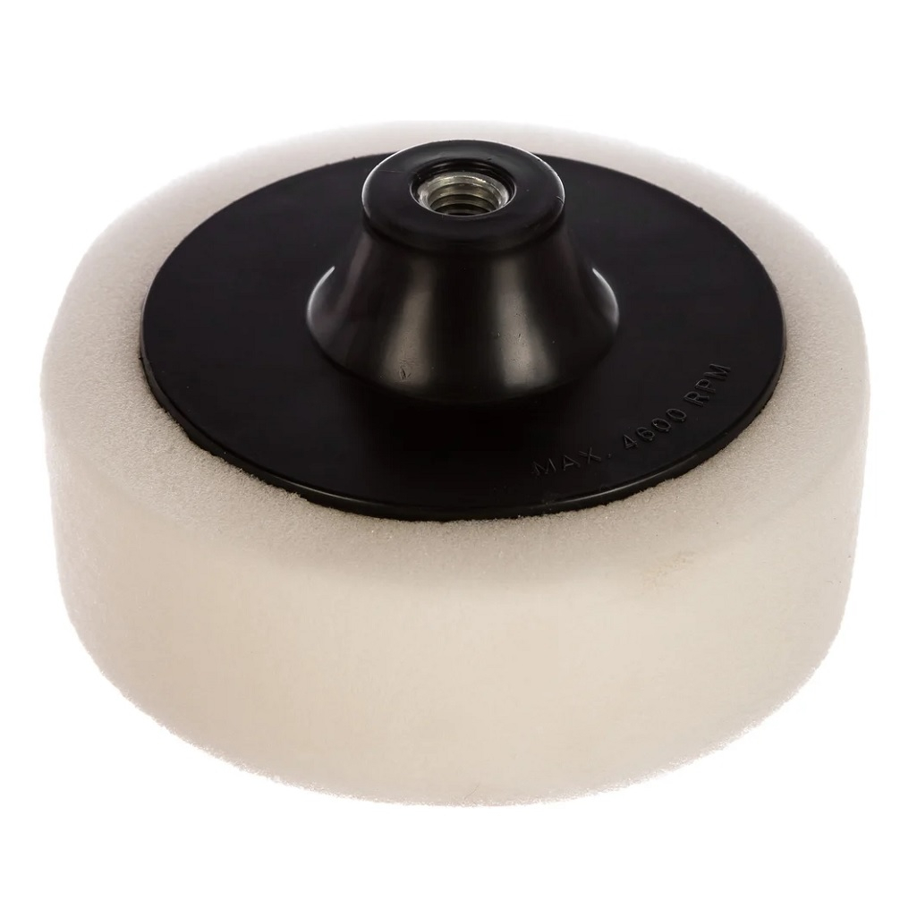 Диск полировальный поролоновый FIT М14 50х150 мм, оптимальная жесткость 39616