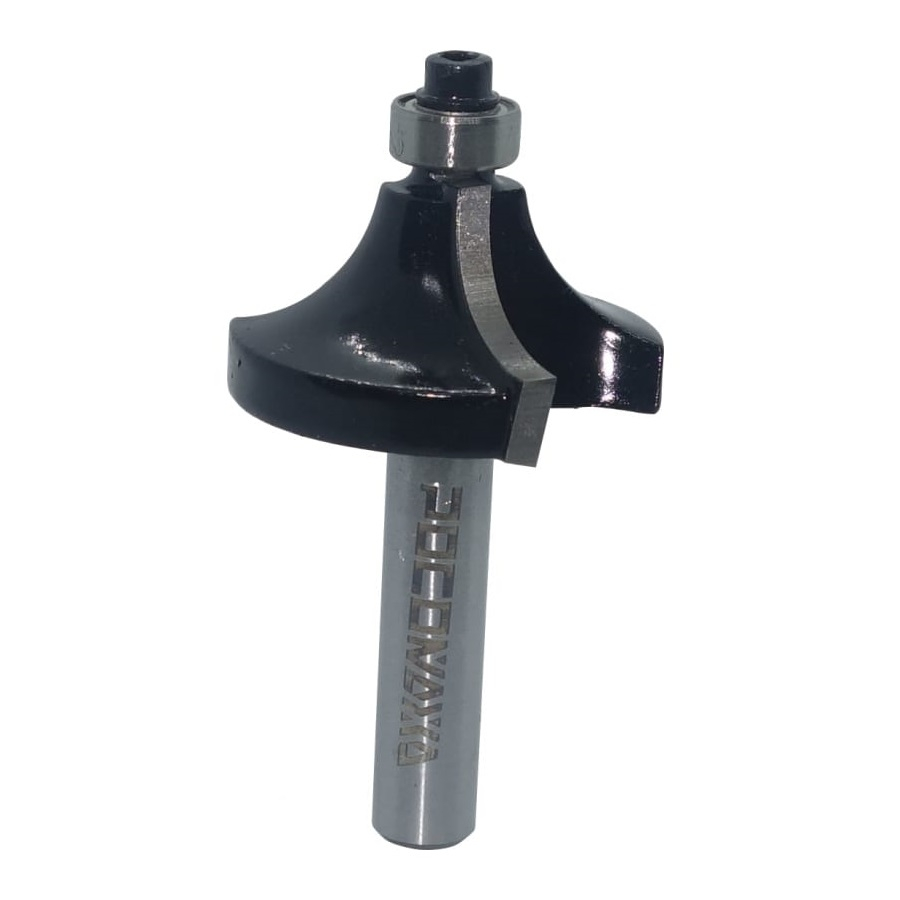 Фреза кромочная калевочная РОСОМАХА d8хD30хH16хR10 801903 с нижним подшипником