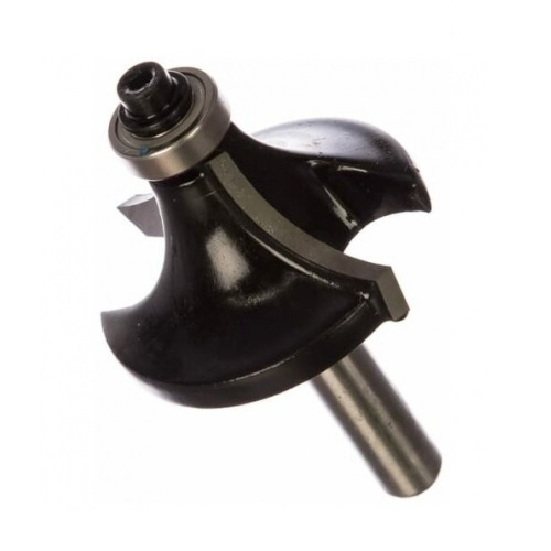 Фреза кромочная калевочная с нижним подшипником РОСОМАХА d8 D42 H22 R16 801711