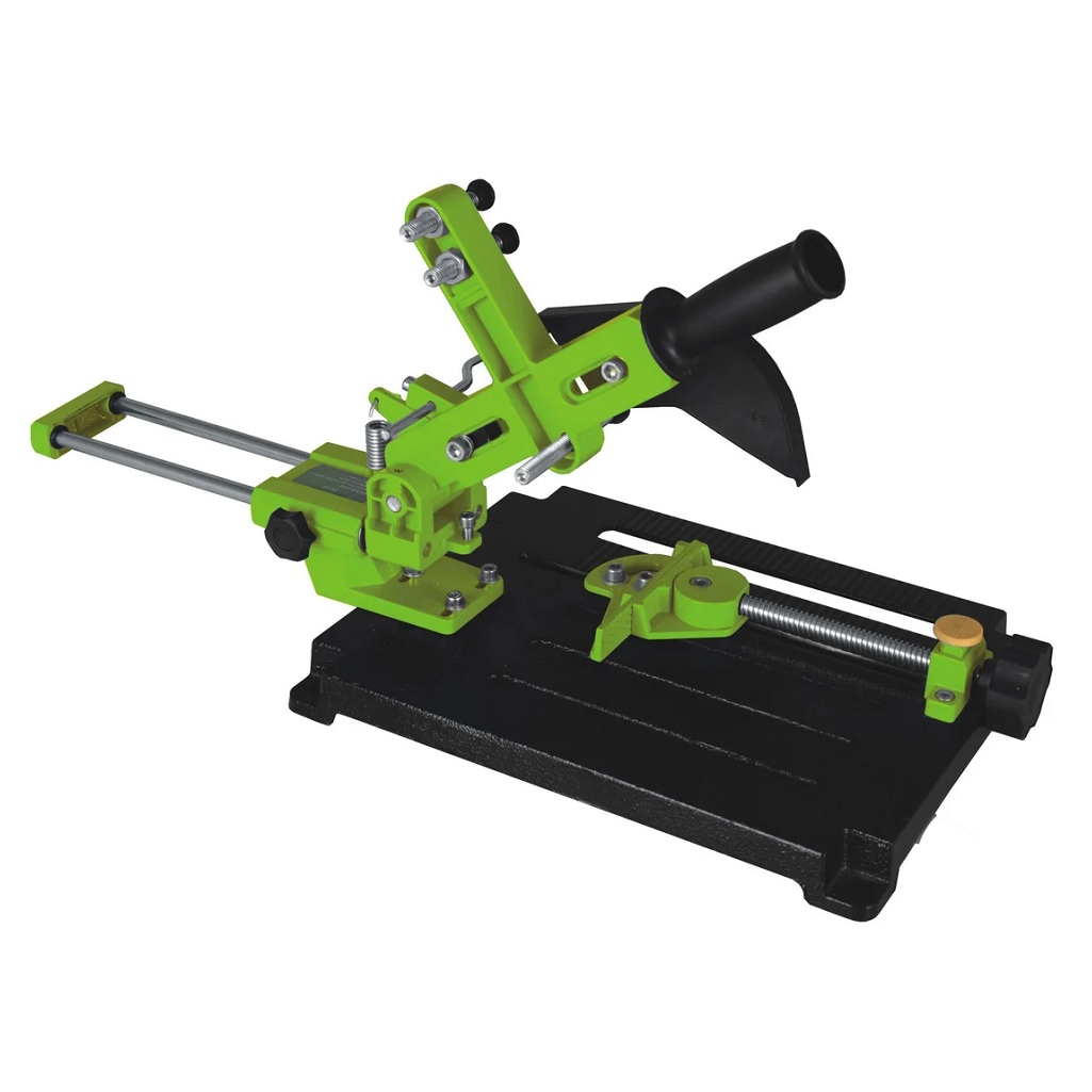 Стойка под УШМ 125 Skrab 25537 с протяжкой и движущейся платформой для резки широких деталей