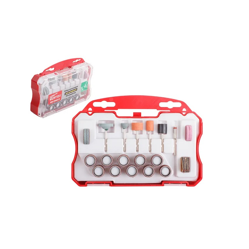 Набор аксессуаров для гравера WORTEX 40 предметов