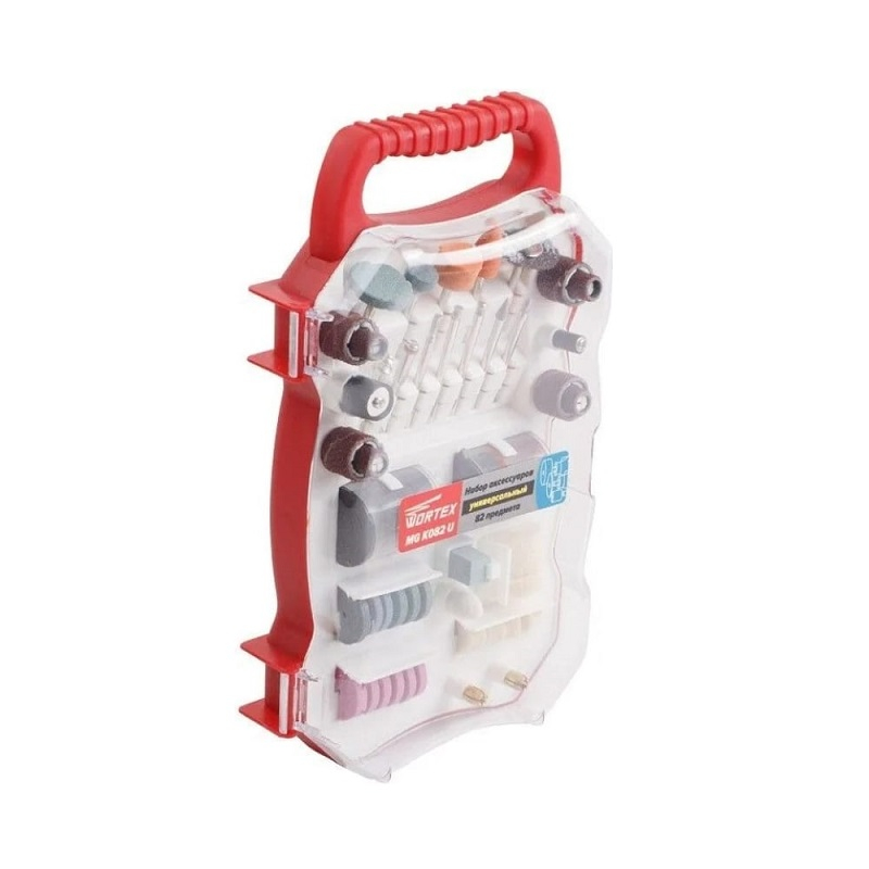 Набор аксессуаров для гравера WORTEX 82 предмета