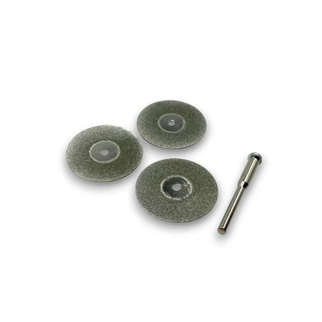 Набор мини-дисков Skrab 21143 с алмазным напылением, 3х30 мм, 3 шт