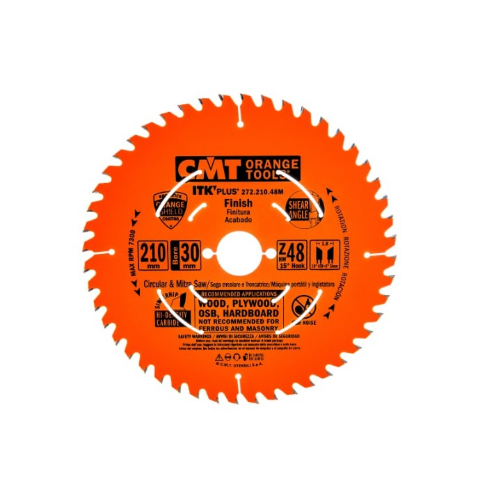 Диск пильный по дереву CMT 210х30хZ48 272.210.48М