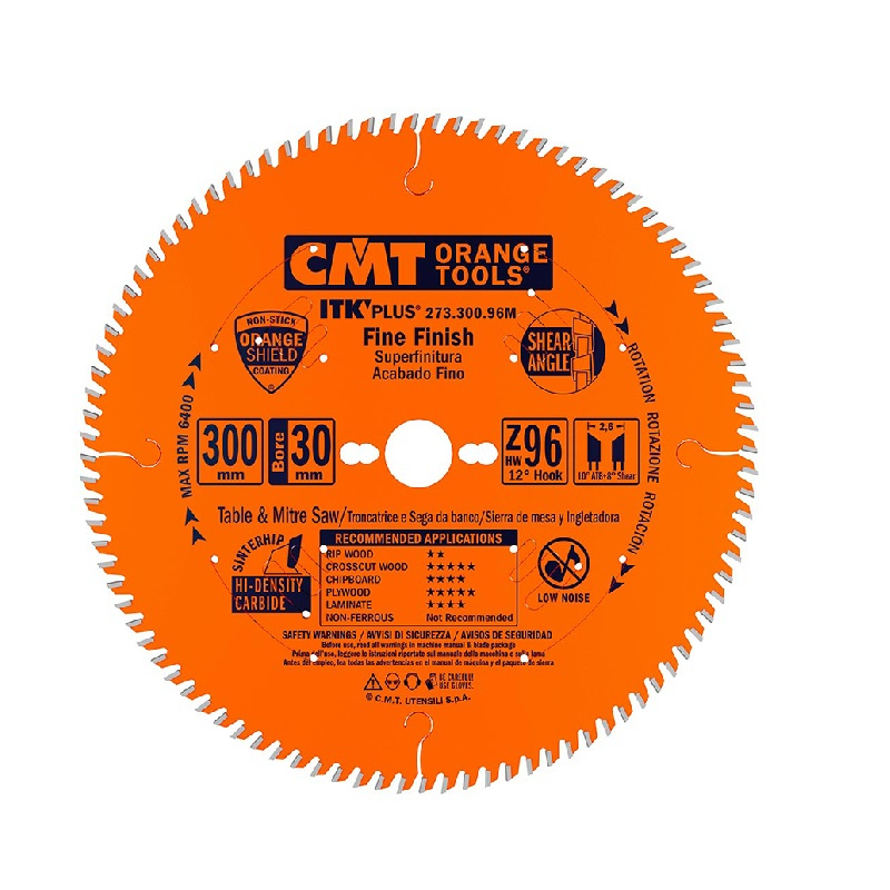 Диск пильный СМТ 300х30хZ96 273.300.96М