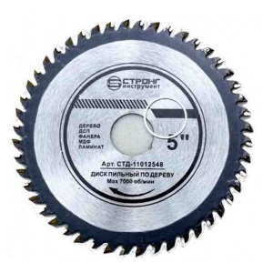 Диск пильный по дереву СТРОНГ инструмент 255х30х36Т СТД-110036255
