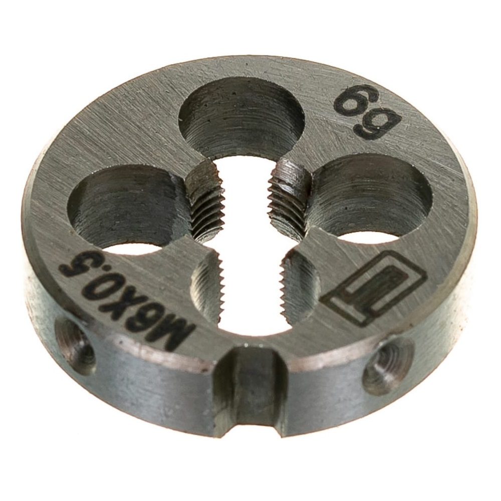 Плашка СИБРТЕХ М6 х 0,5 77015