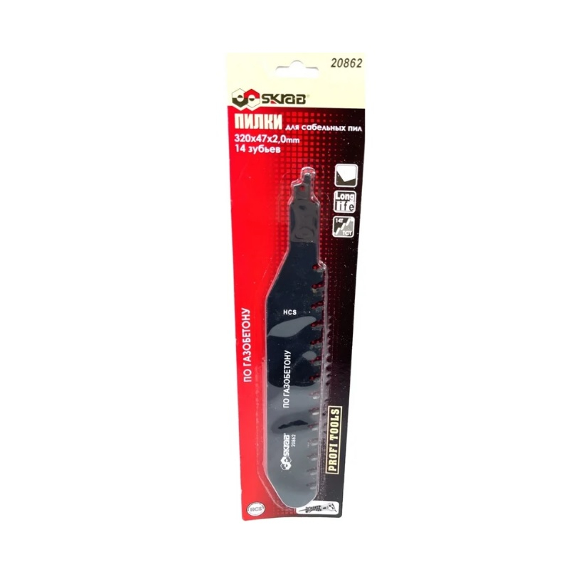 Сабельная пилка Skrab 320х47х2 мм 14ТСТ 20862