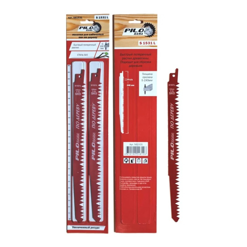 Полотна по дереву Pilorama S1531L 2 шт 561531