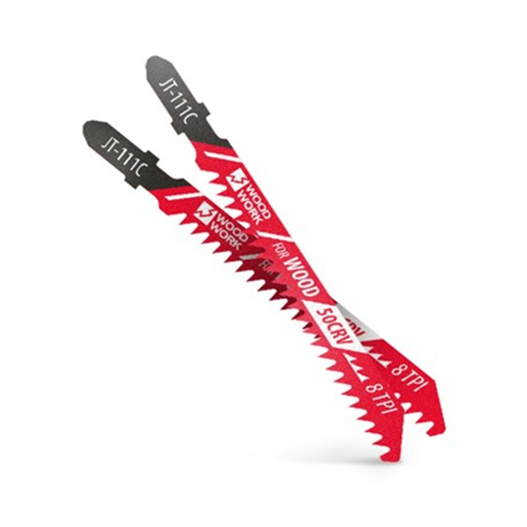 Пилки по дереву WoodWork JT-111C для лобзика, высокоуглеродистая сталь, 5 шт