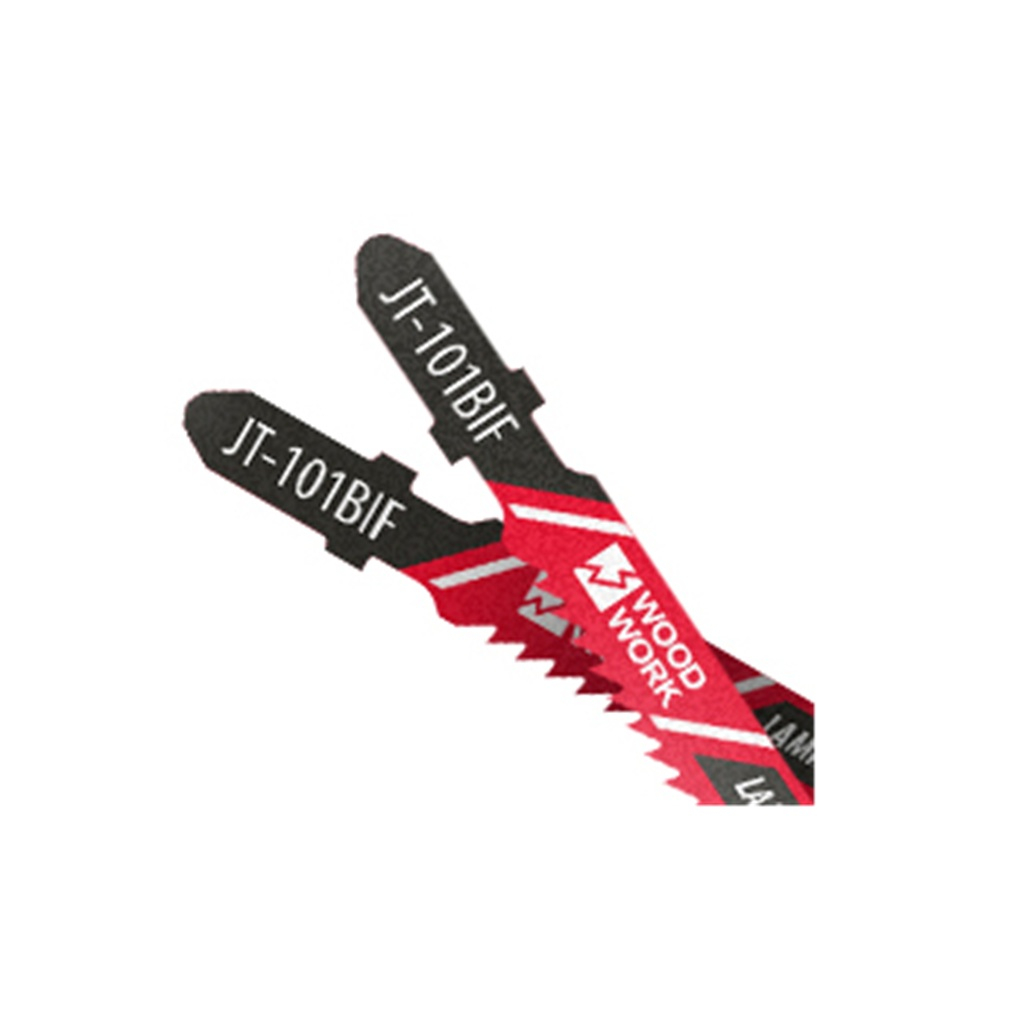 Пилки по ламинированным панелям WoodWork JT-101BIF для лобзика, BIM, 5 шт
