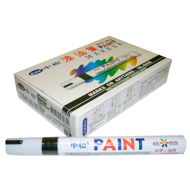 Маркер строительный зеленый 27073