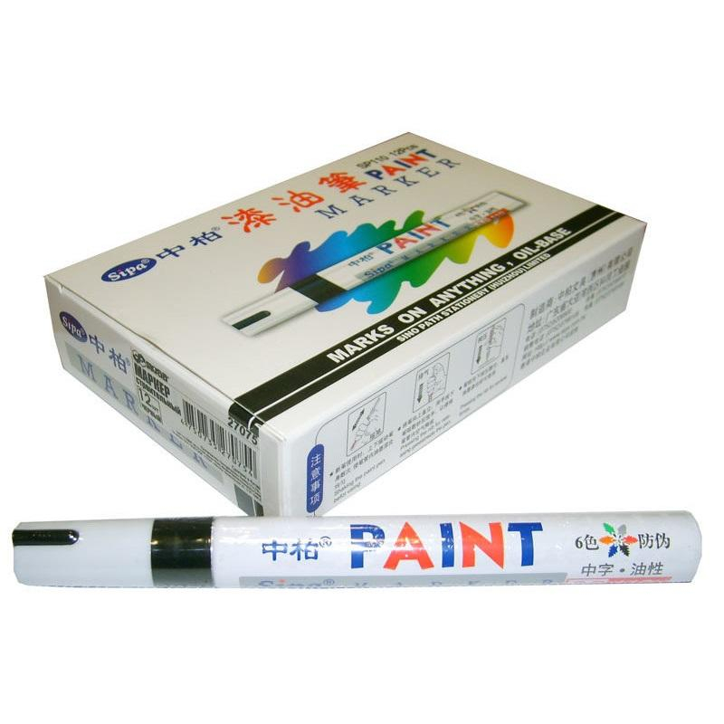 Маркер строительный черный 27075