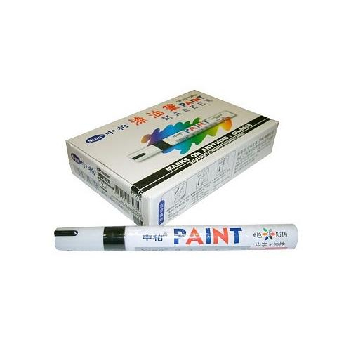 Маркер строительный золотистый 27077