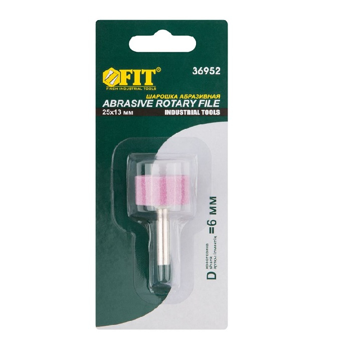 Шарошка абразивная FIT 25х13 мм 36952