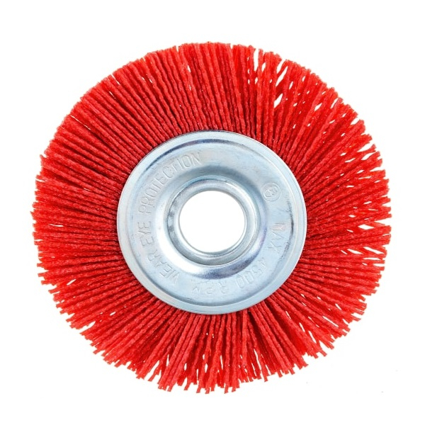 Щетка для УШМ SKRAB D125 мм нейлон 35482