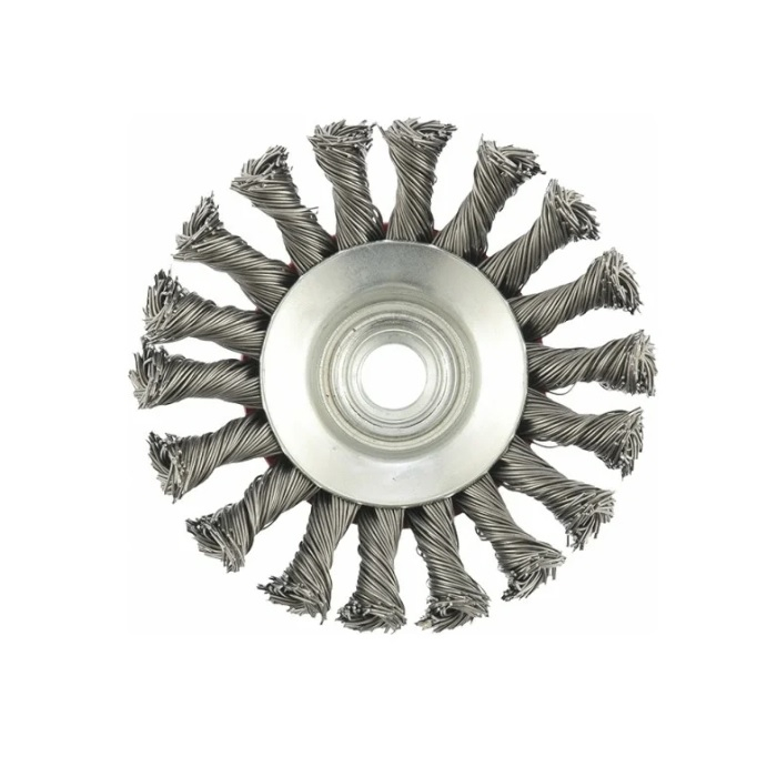 Щетка для УШМ Matrix 100 мм 74609