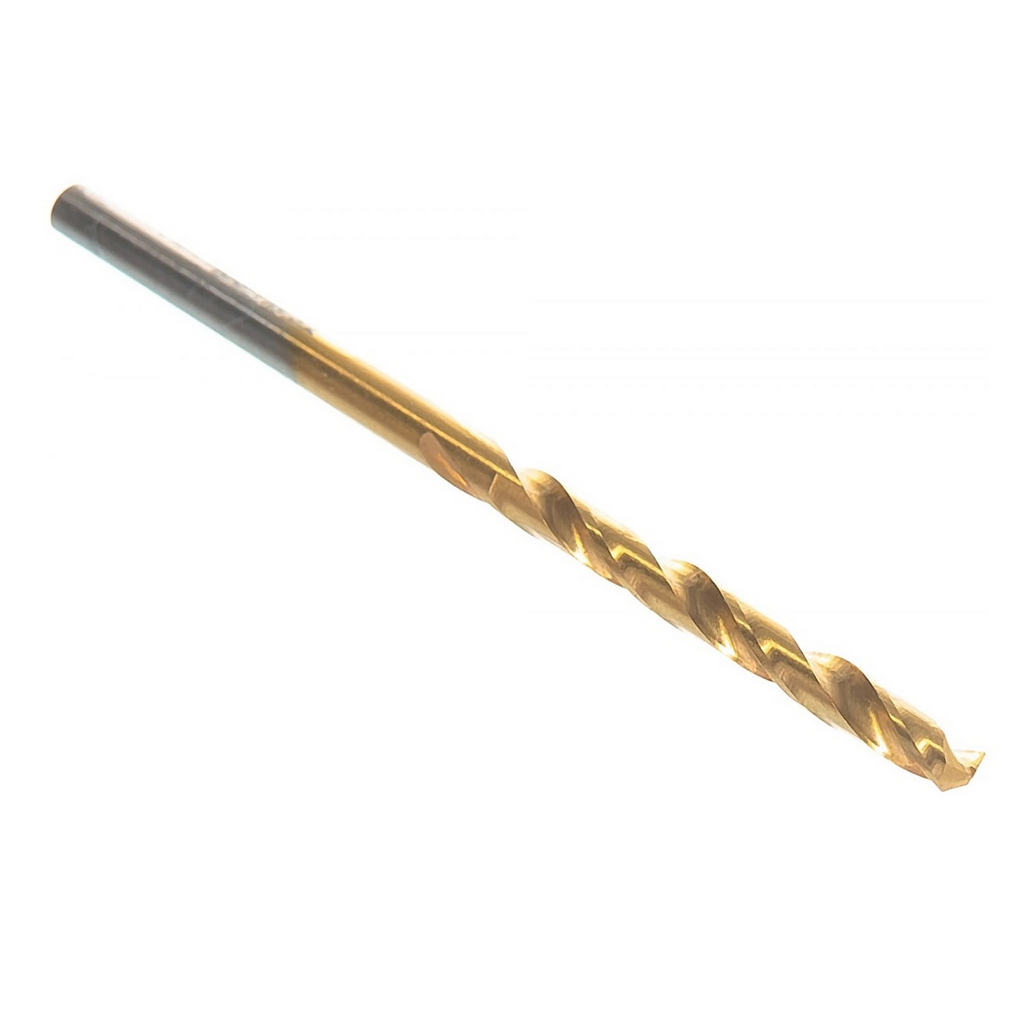 Сверло по металлу Гранит HSS-Tin 165100, 3.2 мм, 65 мм, спиральное, хвостовик цилиндрический