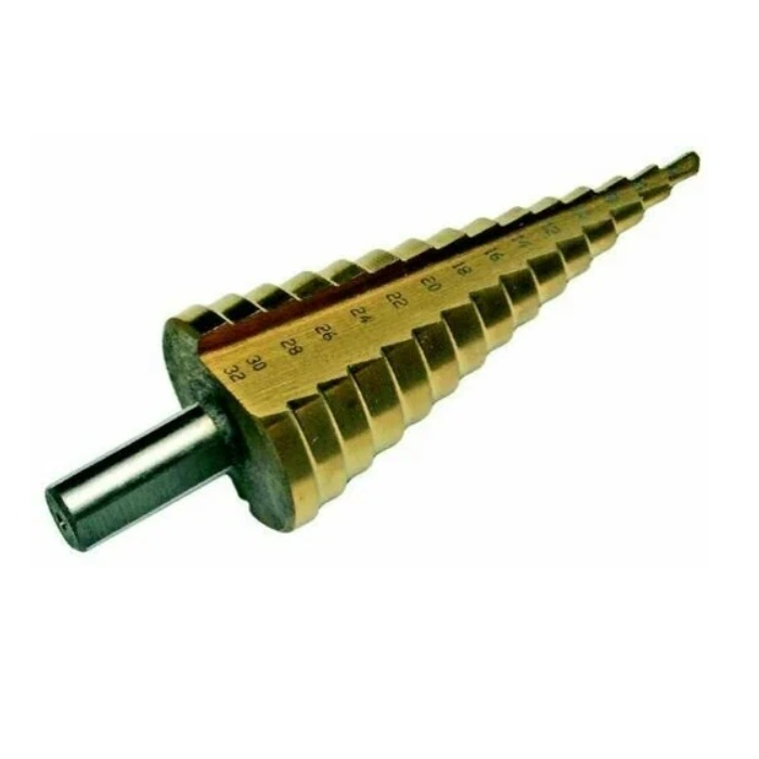 Сверло по металлу МастерАлмаз 10508545, 4-22 мм, ступенчатое, хвостовик 6-гранный