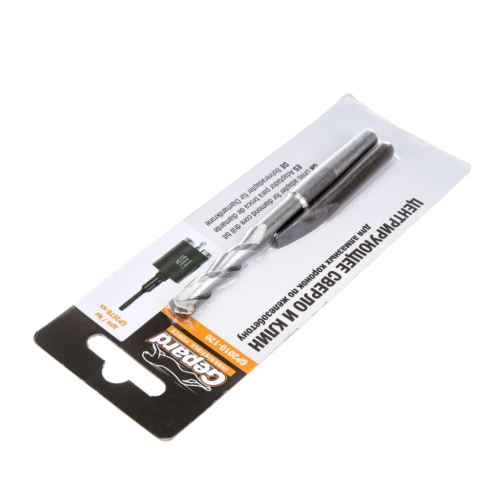 Центрирующее сверло Gepard 10х120 мм GP2010-120