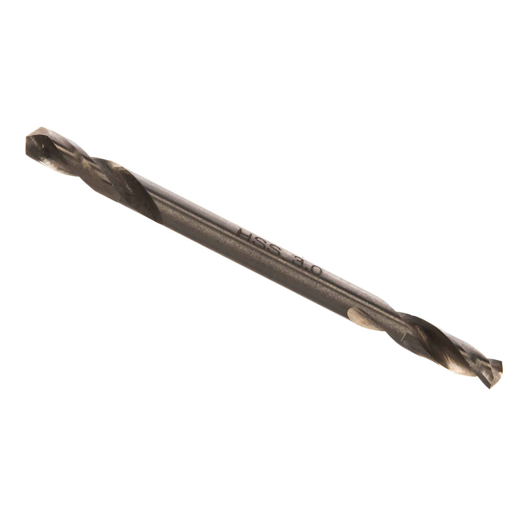 Сверло по металлу Росомаха 700030, 3.0 мм, двухстороннее , спиральное, цилиндрический хвостовик