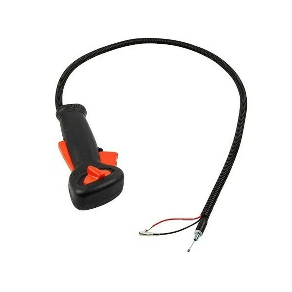 Ручка газа Eco GTP-X036 с тросом, для триммера, пластик, черная