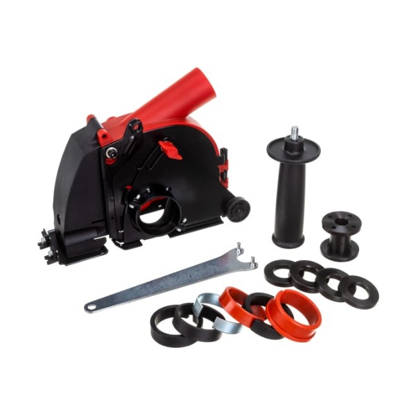 Кожух вытяжной для УШМ Wortex DS 125 D