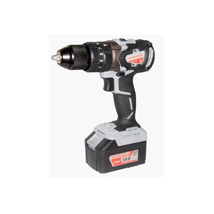 Аккумуляторный ударный шуруповерт Интерскол ДАУ-13/18В 574.0.0.70