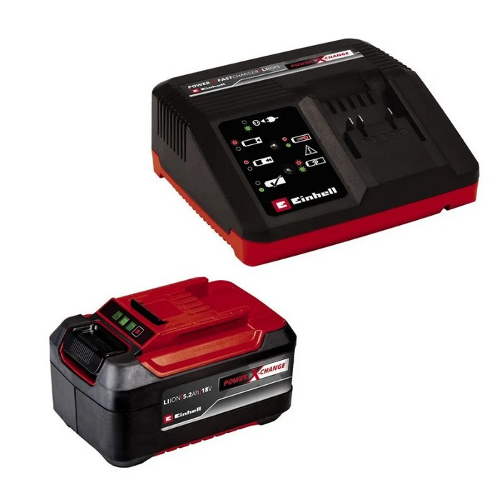 Аккумуляторный шуруповерт Einhell PXC TE-CD 18 Li BL, 1 аккумулятор и зарядное устройство в комплекте