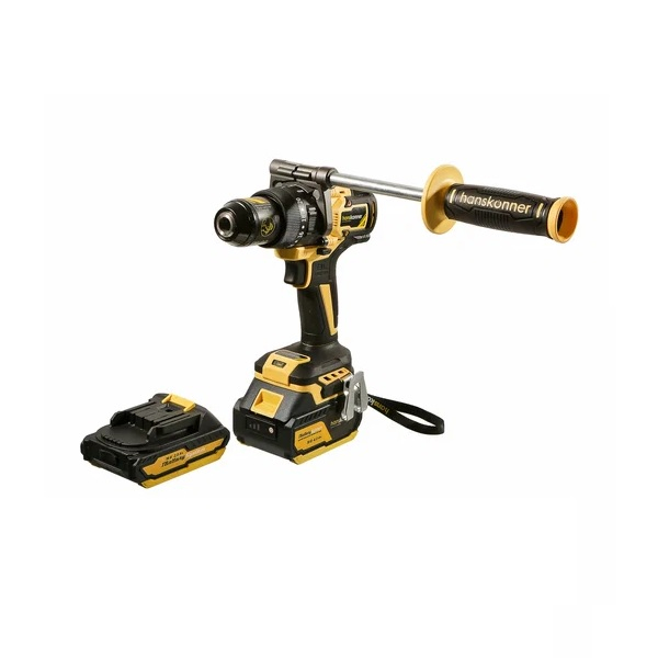 Аккумуляторный шуруповерт ударный Hanskonner HCD18165BLI (18В 165Hм)