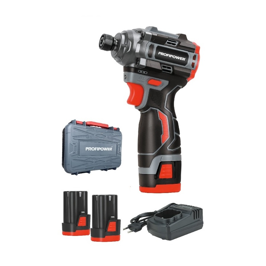 Аккумуляторный винтоверт бесщеточный PROFIPOWER BL-162 16в 160Нм 2акк х 2.0Ah+з.у.