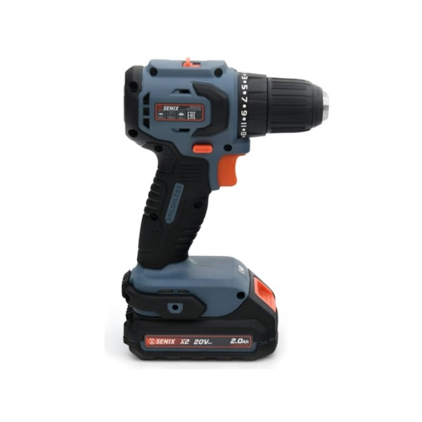 Аккумуляторный шуруповерт SENIX PDDX2-M3 20В 50Нм 2акк 2.0Ah+з.у