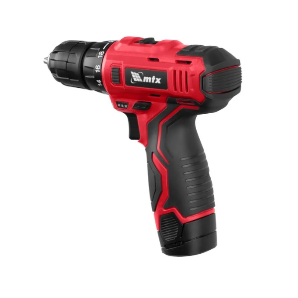 Дрель-шуруповерт аккумуляторная MTX MCDL-12-02P 12 В 2акк, 2.0 Ah+з.у. 26181