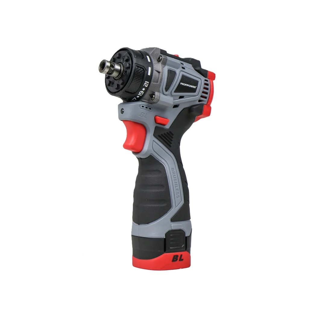 Шуруповерт аккумуляторный бесщеточный Profipower BL-161C 16 В, 2 акк. х 2,0 Ah+з.у.