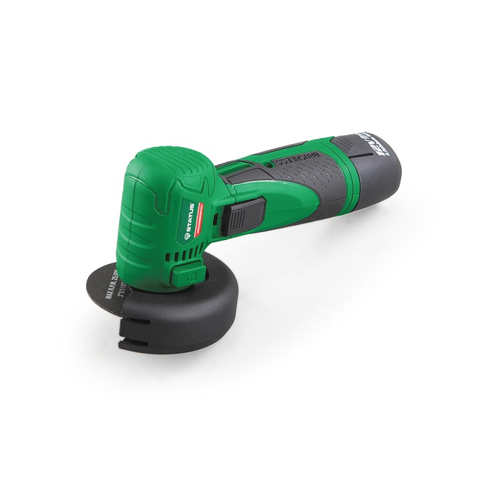 Шлифовальная машина угловая Status SH115E аккумуляторная (12В АКБ 2Ah+з.у)